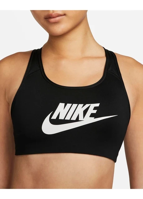 Спортивний топ жіночий Nike Swoosh Bra Non Padded Black (CN5262-010) — фото 5