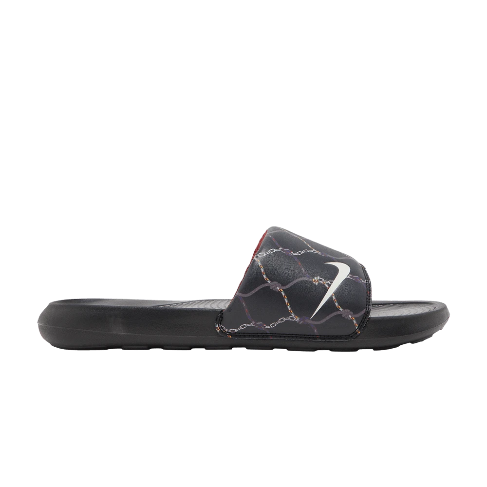 Тапочки чоловічі Nike Victori One Slide Print Black (CN9678-011) — фото 1