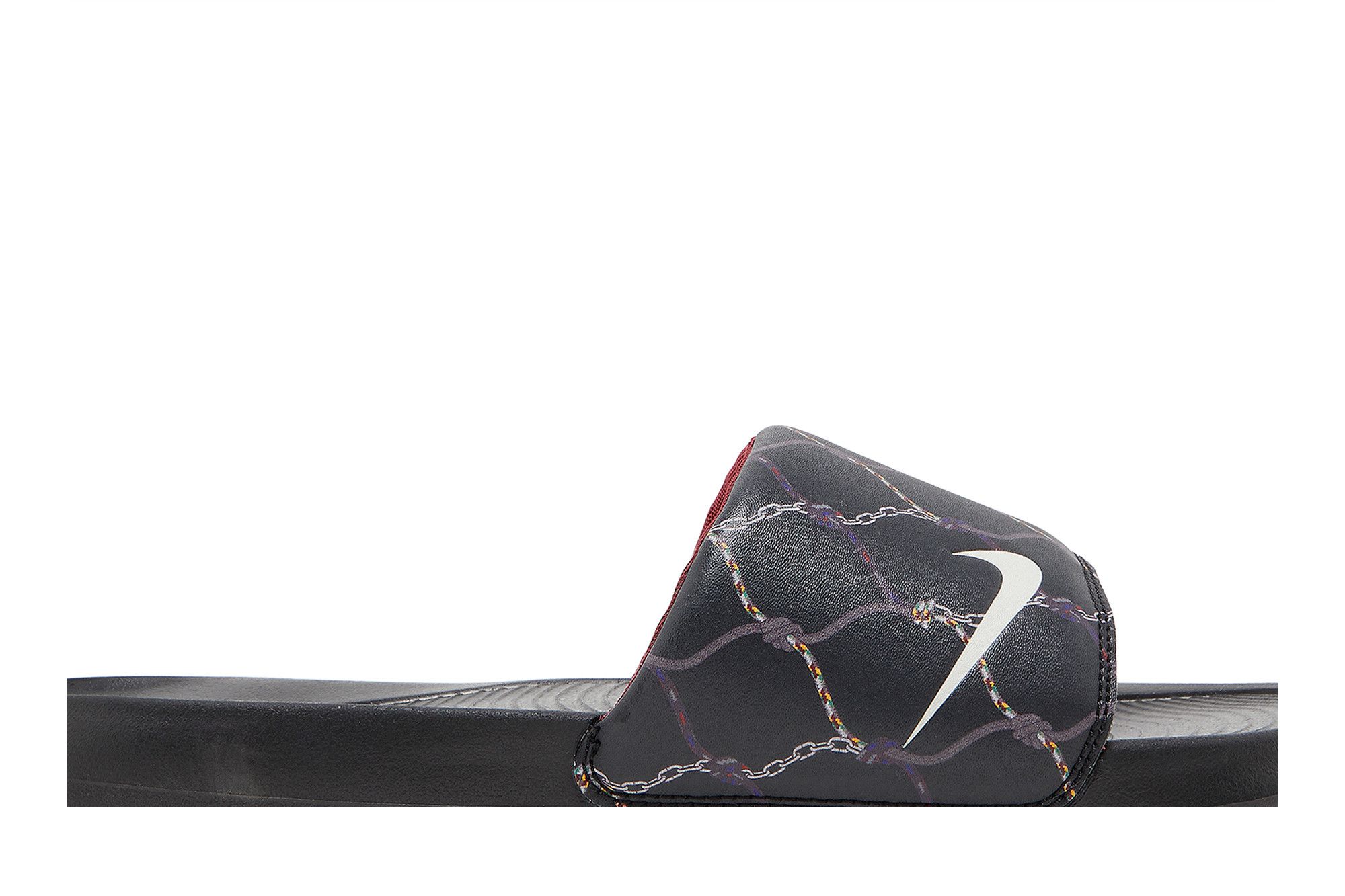 Тапочки чоловічі Nike Victori One Slide Print Black (CN9678-011) — фото 4