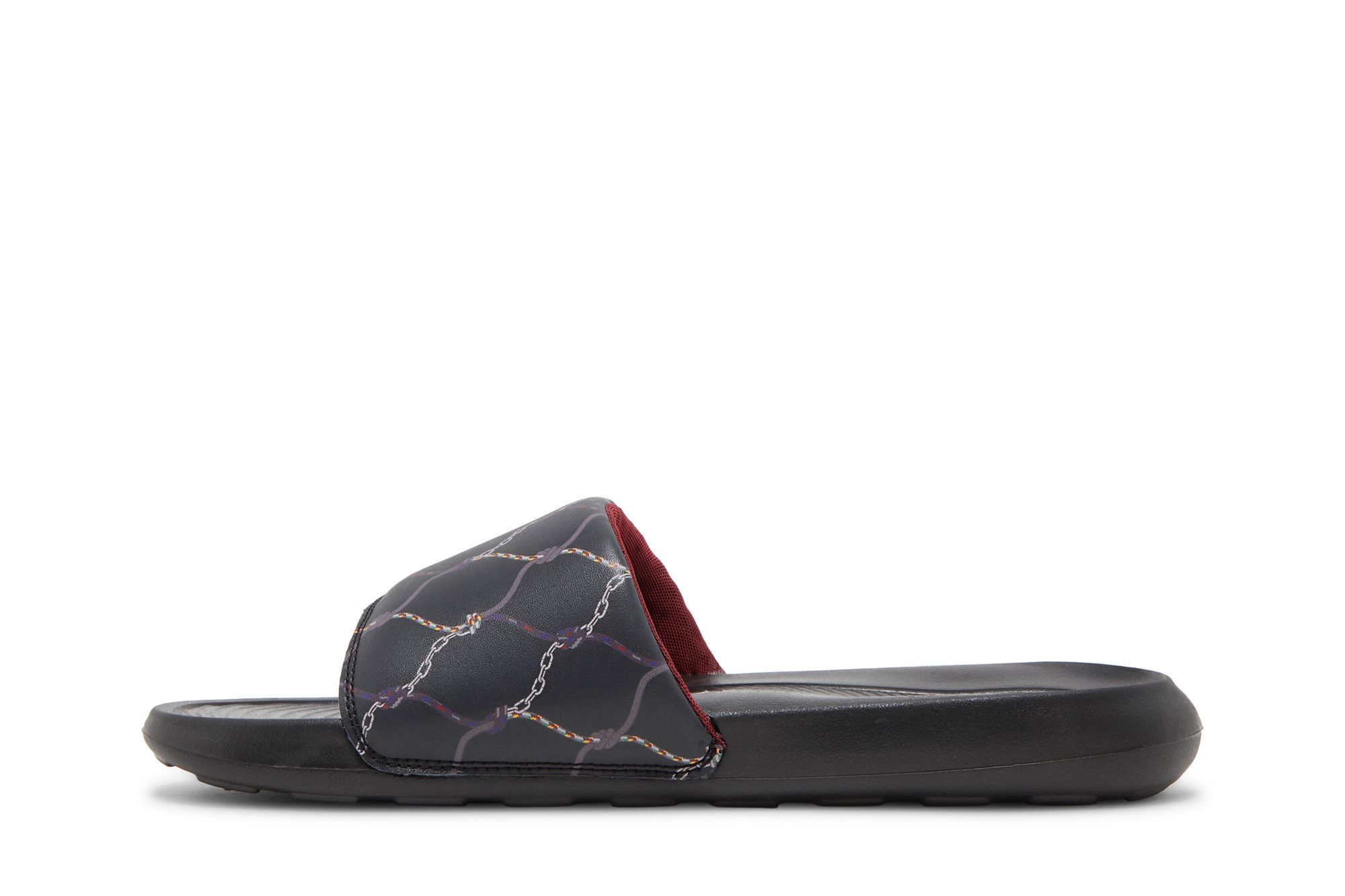 Тапочки чоловічі Nike Victori One Slide Print Black (CN9678-011) — фото 5