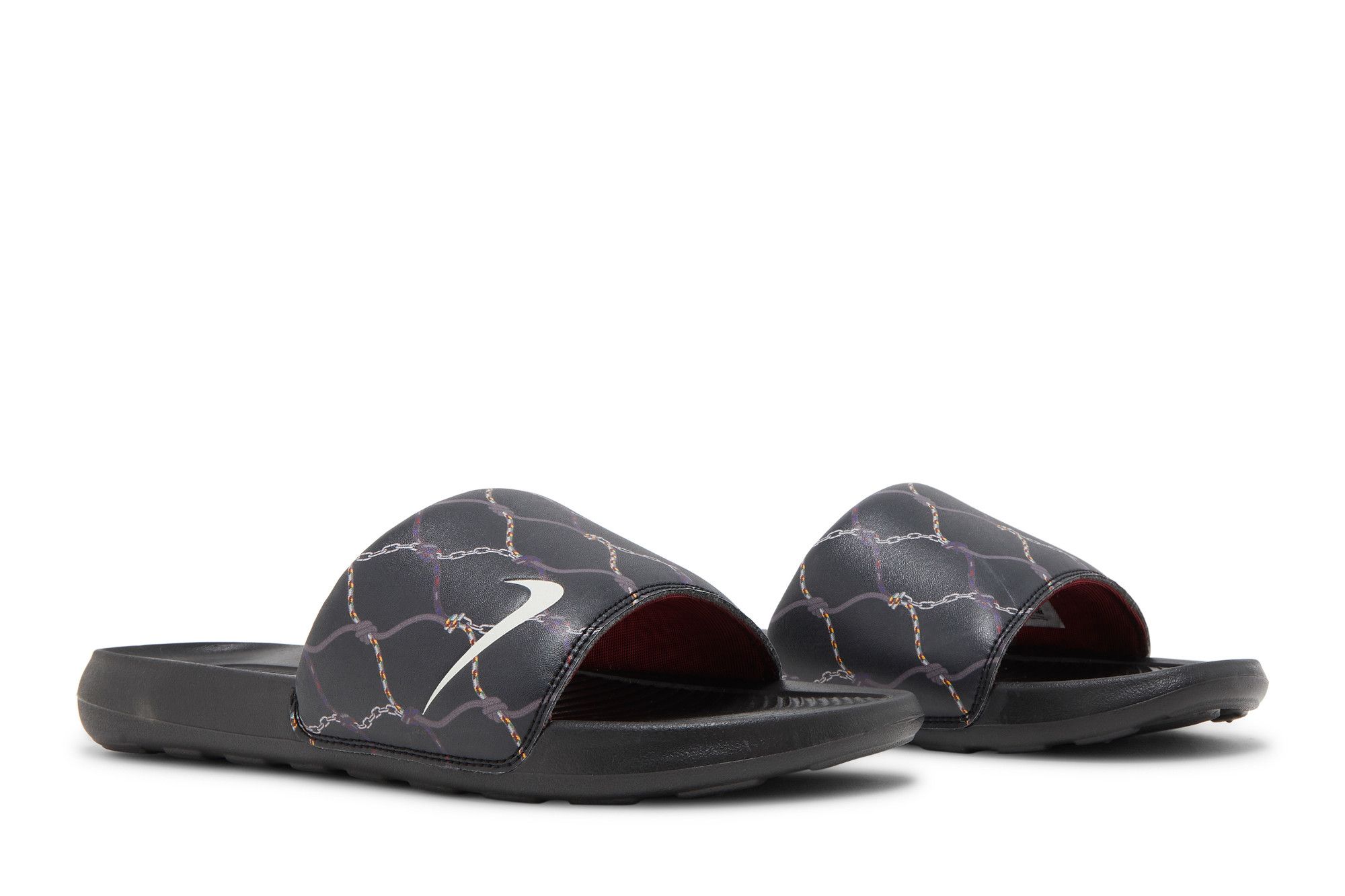 Тапочки чоловічі Nike Victori One Slide Print Black (CN9678-011) — фото 10
