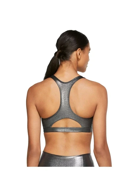 Спортивний топ жіночий Nike Swoosh Icnclsh Shmr Bra (CT3791-010) — фото 2