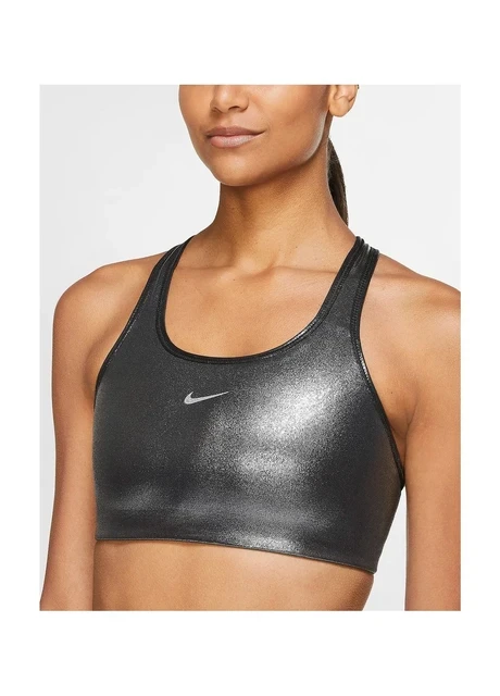 Спортивний топ жіночий Nike Swoosh Icnclsh Shmr Bra (CT3791-010) — фото 4