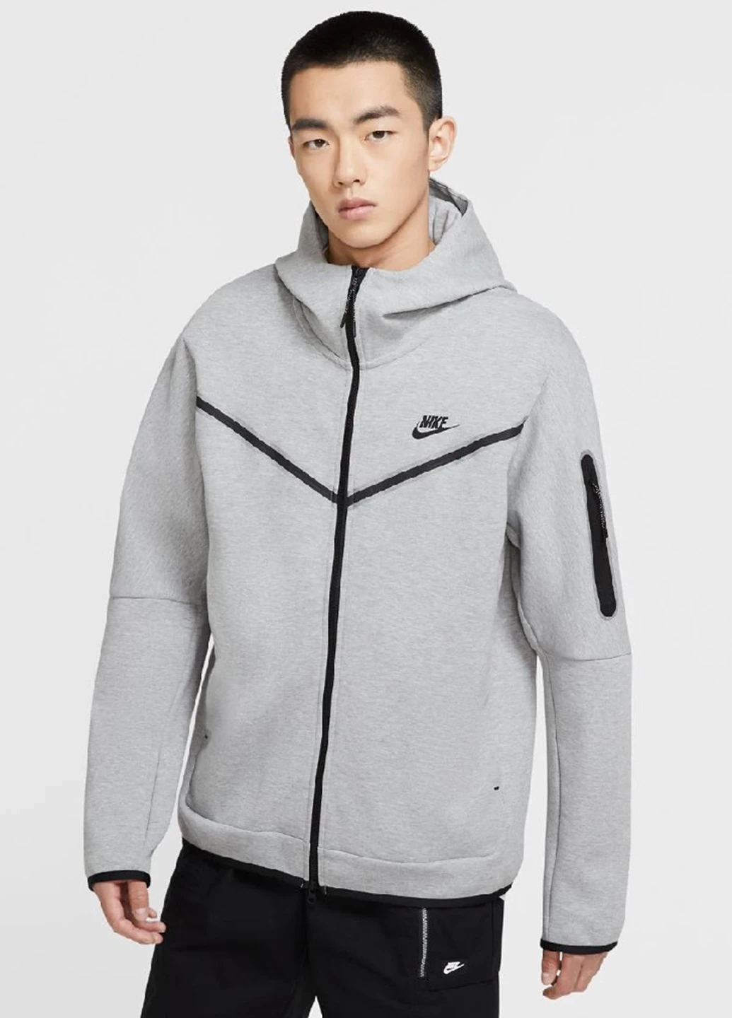 Кофта чоловіча Nike Tech Fleece Hoodie (CU4489-063) — фото 1