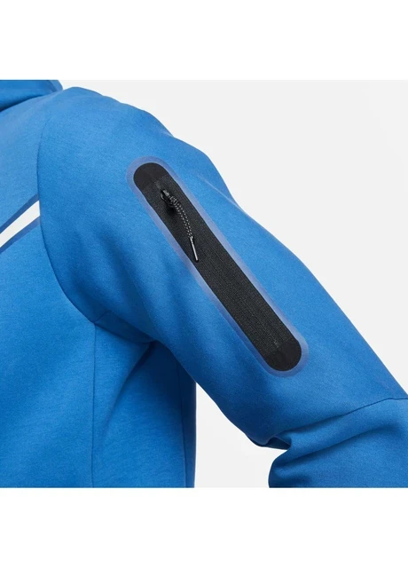 Бомбер чоловічий Nike Tech Fleece Hoodie (CU4489-010) — фото 4