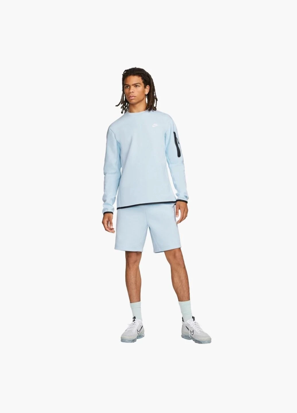 Кофта чоловіча Nike Tech Fleece Sweatshirt Blue (CU4505-441) — фото 1