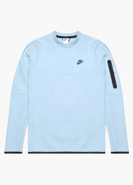 Кофта чоловіча Nike Tech Fleece Sweatshirt Blue (CU4505-441) — фото 4