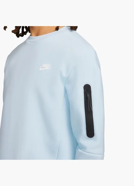 Кофта чоловіча Nike Tech Fleece Sweatshirt Blue (CU4505-441) — фото 6