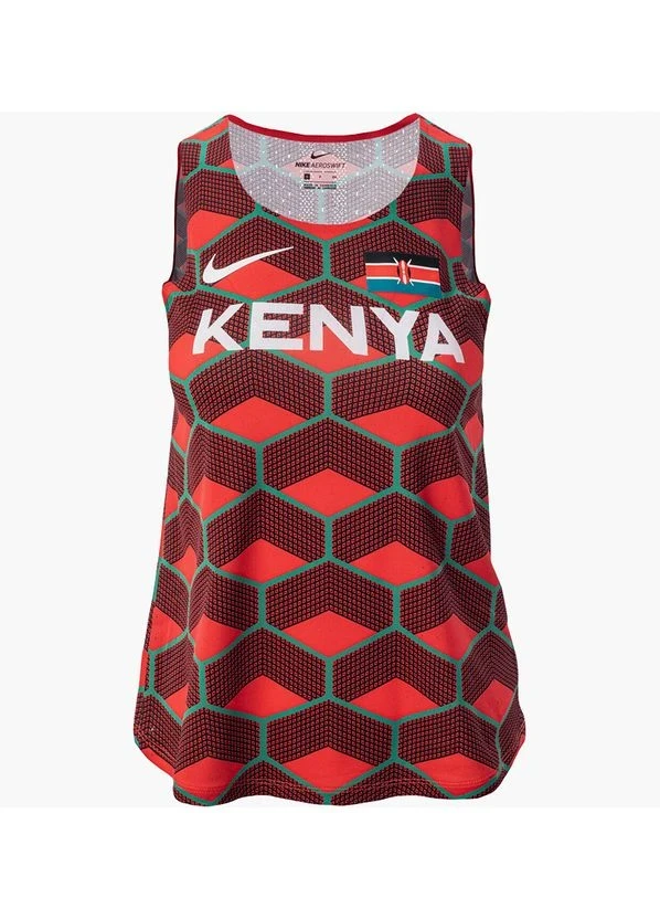 Майка жіноча Nike W Df Adv Kenya Aroswft Sglt Bordo/Red (CV0381-673) — фото 1