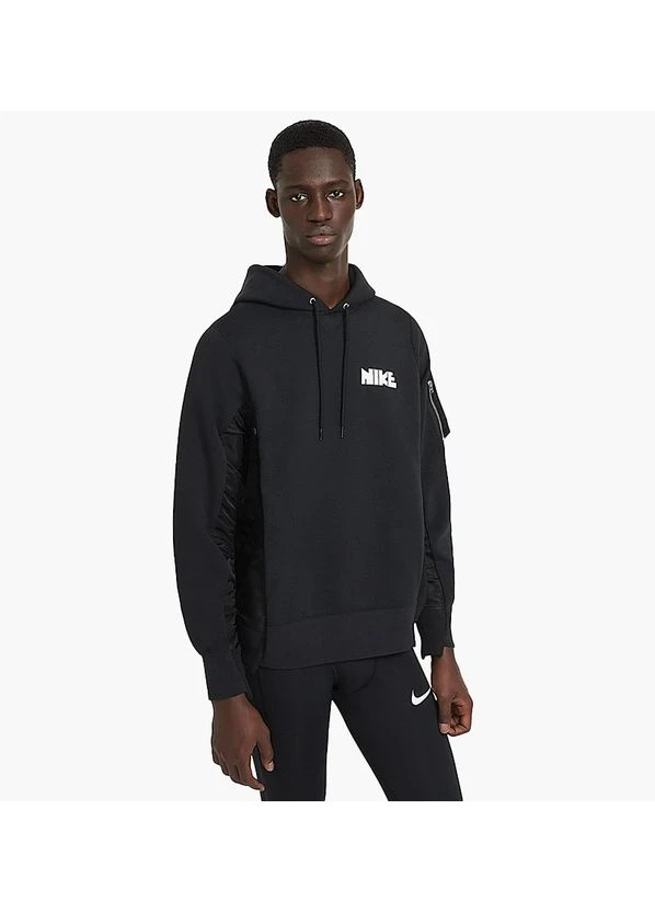 Худі Nike x Sacai Hoodie 'Black — фото 1