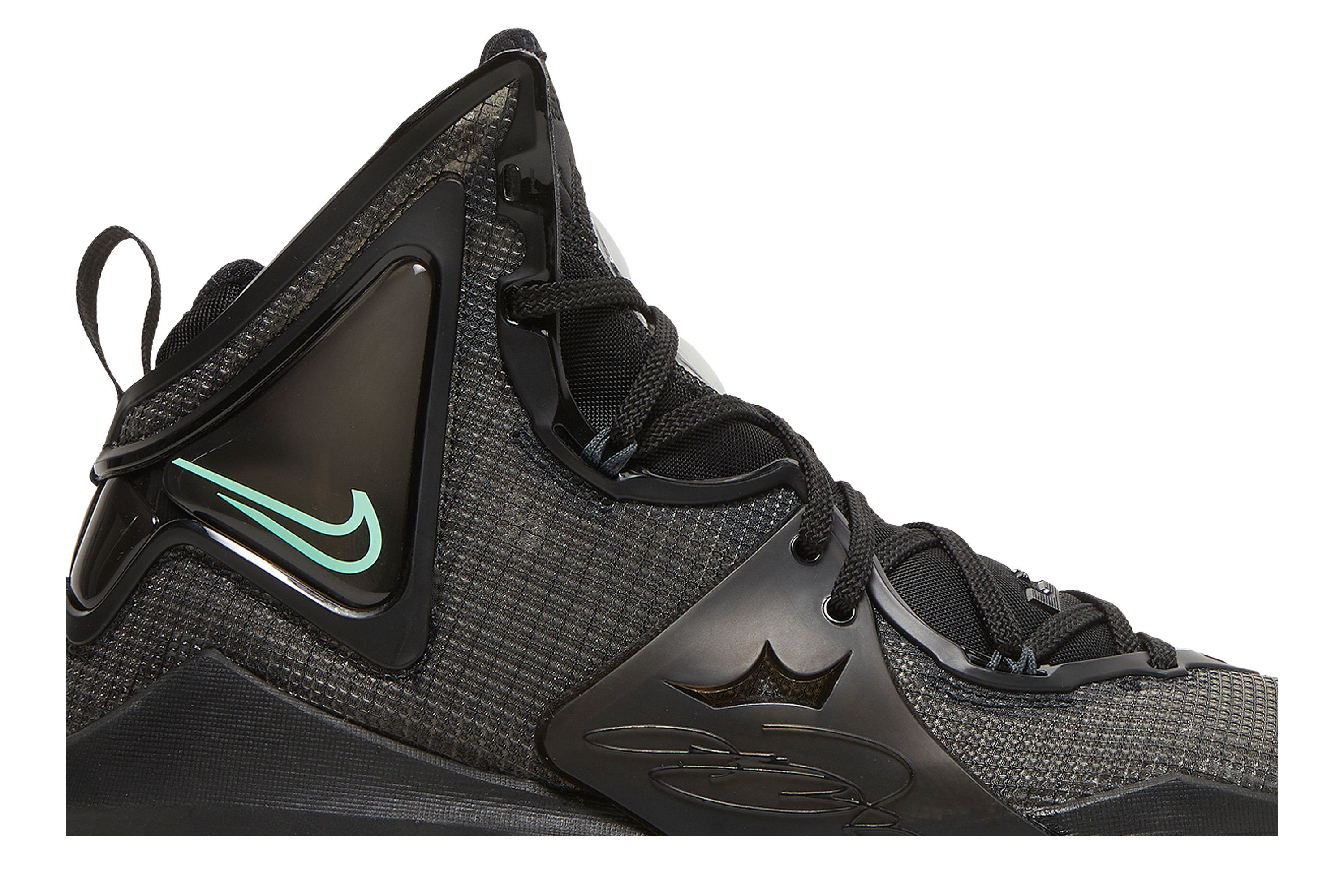 Кросівки чоловічі Nike Lebron Xix Black Green Glow (CZ0203-003) — фото 3