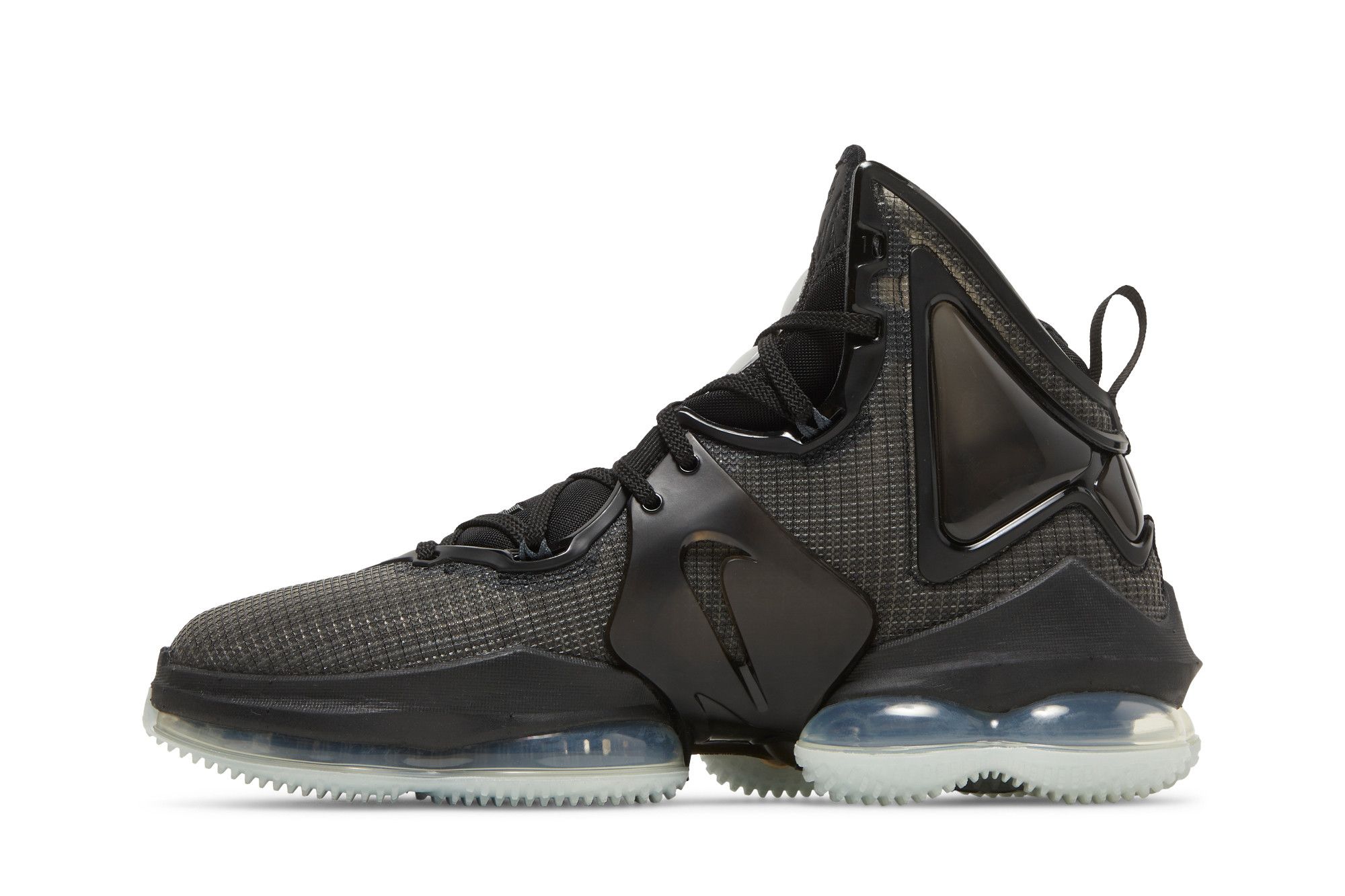 Кросівки чоловічі Nike Lebron Xix Black Green Glow (CZ0203-003) — фото 4