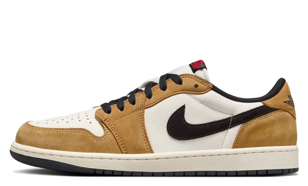 Кросівки чоловічі Jordan 1 Low Og White/Yellow (CZ0790-107) — фото 1