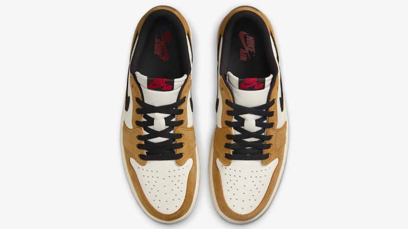 Кросівки чоловічі Jordan 1 Low Og White/Yellow (CZ0790-107) — фото 4