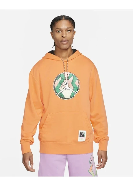 Кофта чоловіча Jordan Sport Dna Hoodie Orange (CZ4835-858) — фото 3