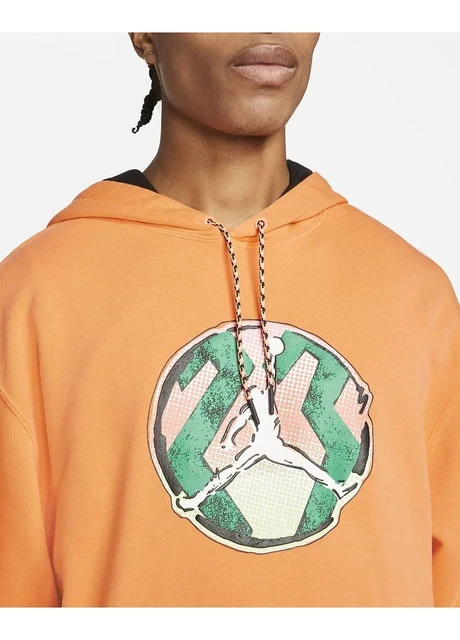 Кофта чоловіча Jordan Sport Dna Hoodie Orange (CZ4835-858) — фото 6