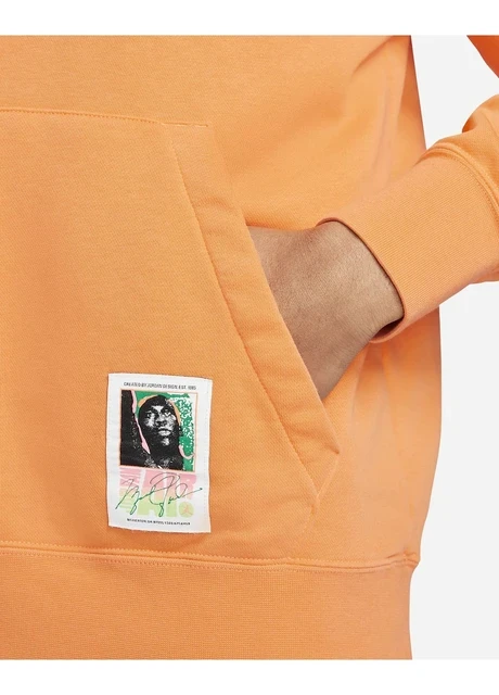 Кофта чоловіча Jordan Sport Dna Hoodie Orange (CZ4835-858) — фото 7