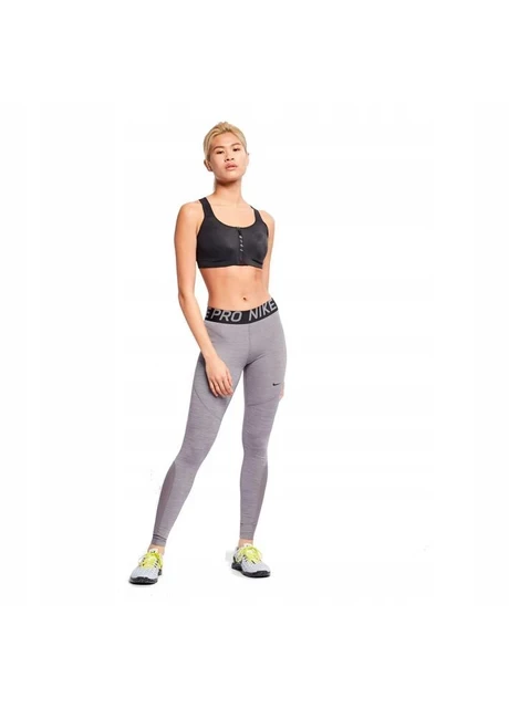 Лосіни жіночі Nike Pro Dri Fit Grey (CZ6497-056) — фото 3