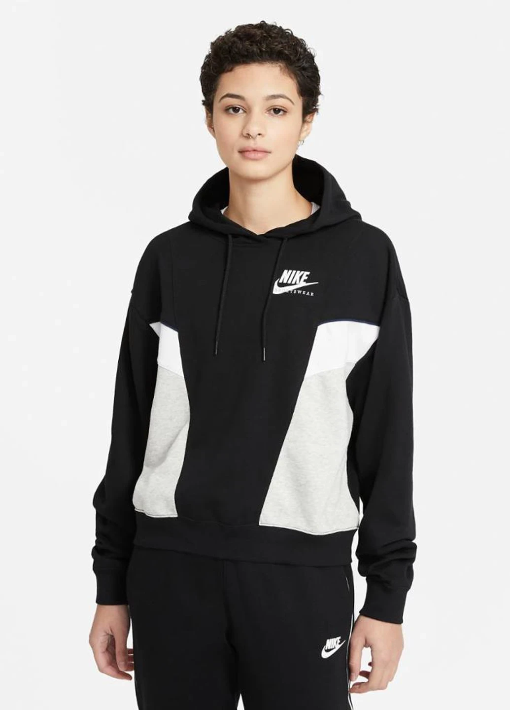Кофта жіночі Nike W Nsw Heritage Hoodie Flc (CZ8604-010) — фото 1