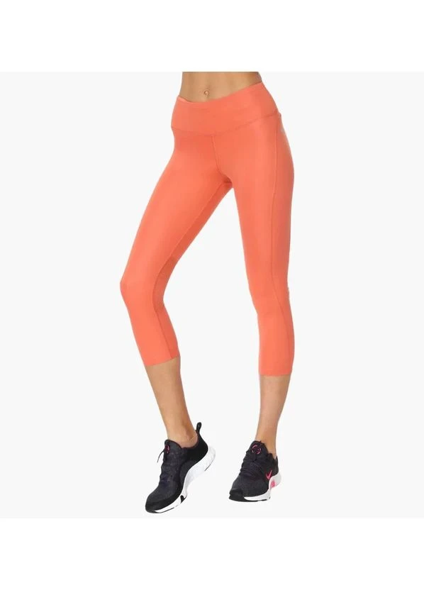 Лосіни жіночі Nike Dri Fit Fast Crop Orange (CZ9238-827) — фото 1