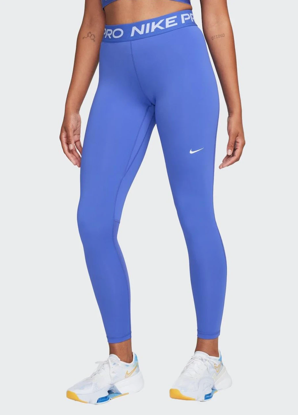 Лосіни жіночі Nike Mid-Rise Mesh-Pane Pro (CZ9779-413) — фото 1