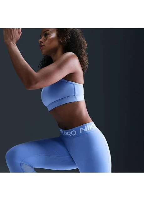 Лосіни жіночі Nike Womens Mid-Rise Mesh-Panelled Leggings Blue (CZ9779-494) — фото 5