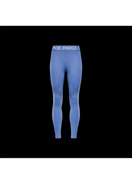 Лосіни жіночі Nike Womens Mid-Rise Mesh-Panelled Leggings Blue (CZ9779-494) — фото 6
