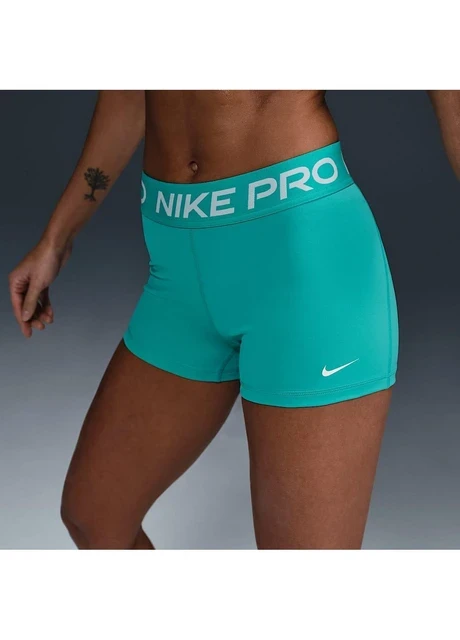 Шорти жіночі Nike Pro Womens Boy Cut Short Turquoise (CZ9857-345) — фото 3