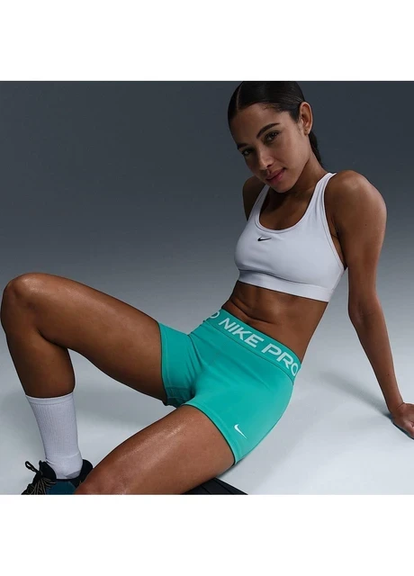 Шорти жіночі Nike Pro Womens Boy Cut Short Turquoise (CZ9857-345) — фото 6