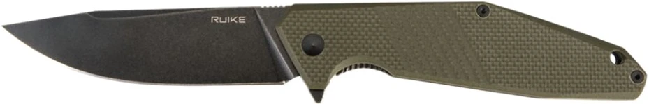 Ніж складаний туристичний Ruike D191-G, (9.2 см) 8Cr13Mov / G10 + steel 420 зелений — фото 6