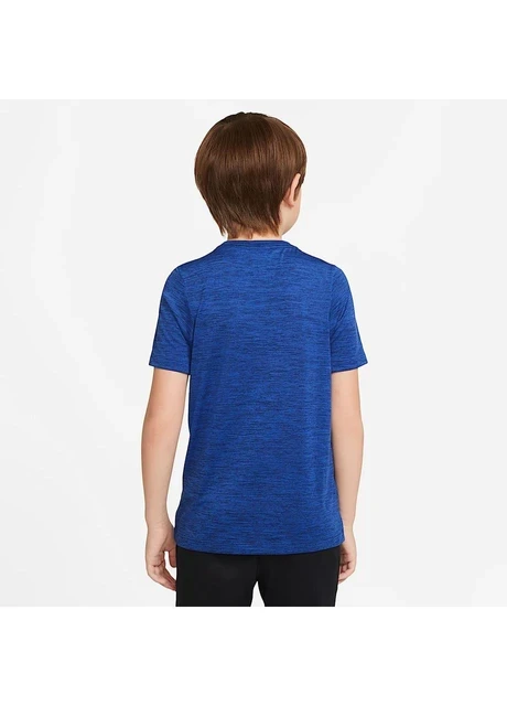 Футболка дитяча Nike Dri-Fit Hbr Ss Top Blue (DA0282-492) — фото 4