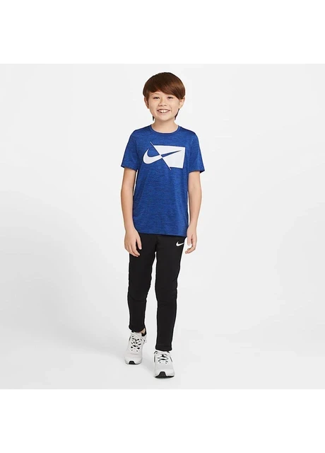 Футболка дитяча Nike Dri-Fit Hbr Ss Top Blue (DA0282-492) — фото 6