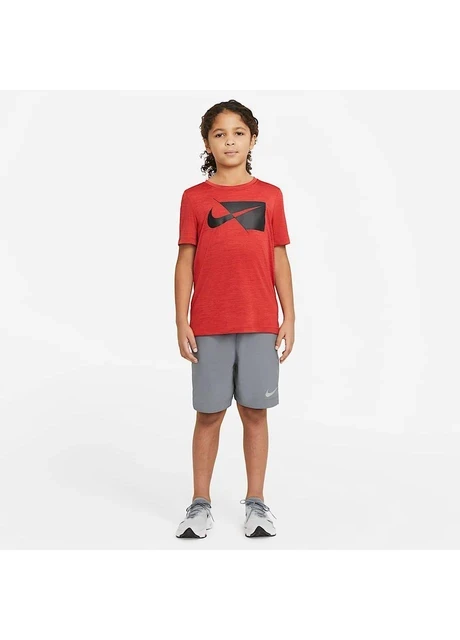 Футболка дитяча Nike Dri-Fit Hbr Ss Top Red (DA0282-657) — фото 6
