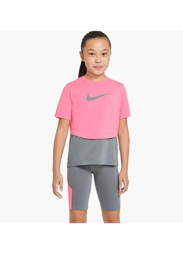 Футболка підліткова Nike Dri-Fit Trophy Ss Top (DA1096-675) — фото 1