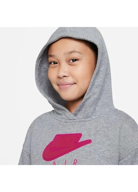 Светр підлітковий Nike G Nsw Air Ft Crop Hoodie Hbr (DA1173-091) — фото 5