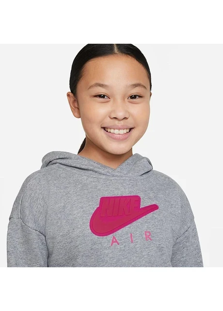 Светр підлітковий Nike G Nsw Air Ft Crop Hoodie Hbr (DA1173-091) — фото 6