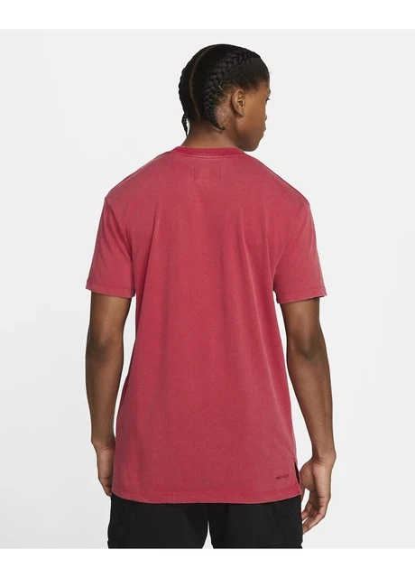 Футболка чоловіча Jordan Dri-Fit Air Short-Sleeve Graphic Top Red (DA2694-687) — фото 4