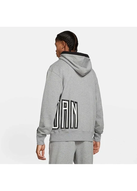 Кофта чоловіча Jordan Sport Dna Hoodie Grey (DA7186-091) — фото 3