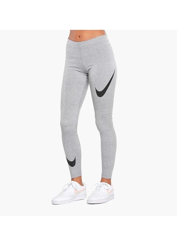 Лосіни жіночі Nike Leg-A-See Swoosh Grey (DB3896-063) — фото 1