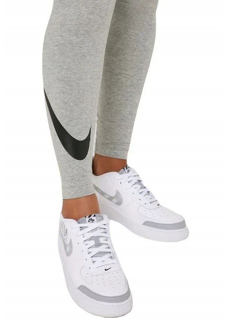 Лосіни жіночі Nike Leg-A-See Swoosh Grey (DB3896-063) — фото 3