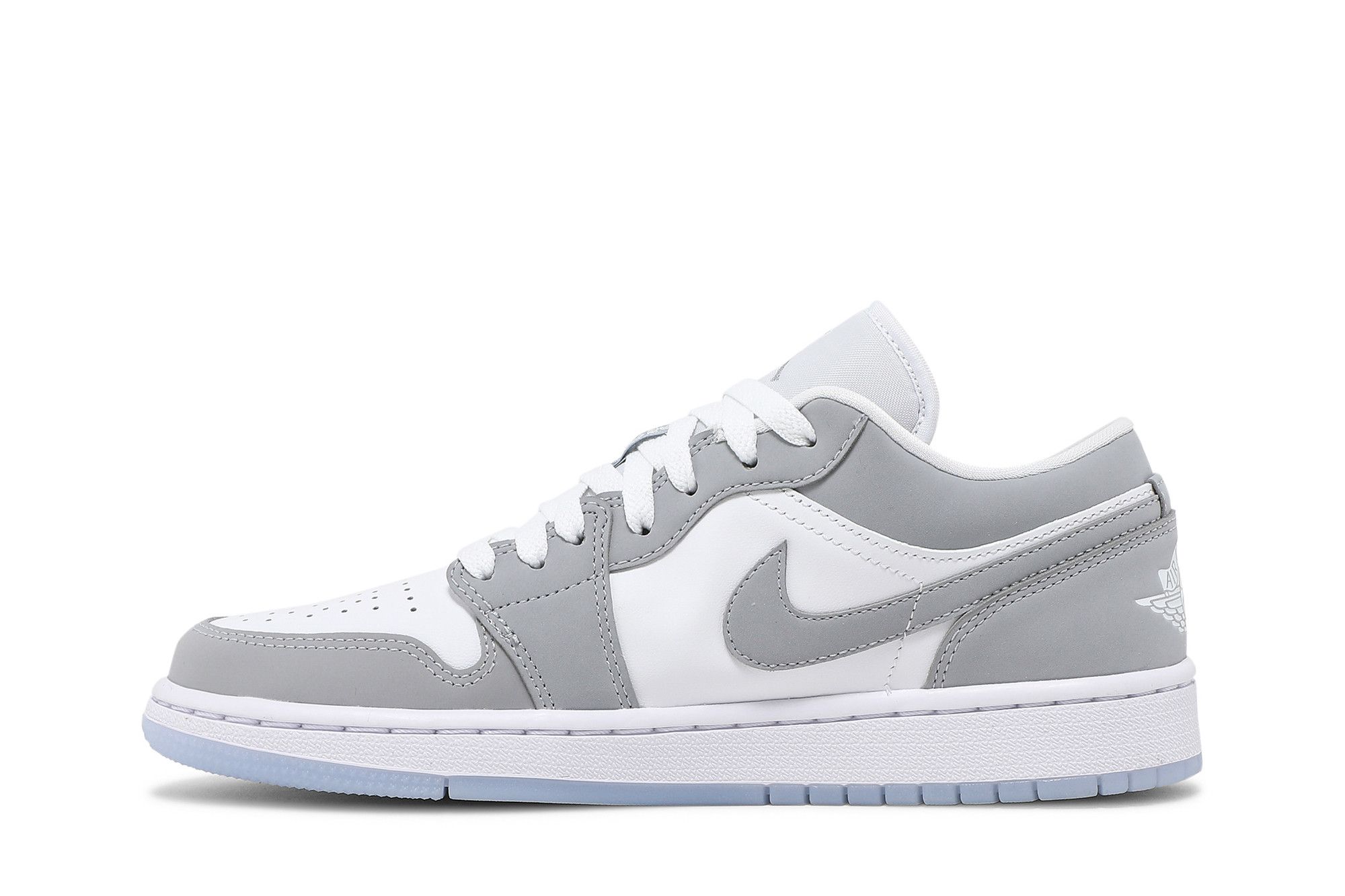 Кросівки жіночі Nike Wmns Air Jordan 1 Low 'White Wolf Grey' 2024 — фото 4