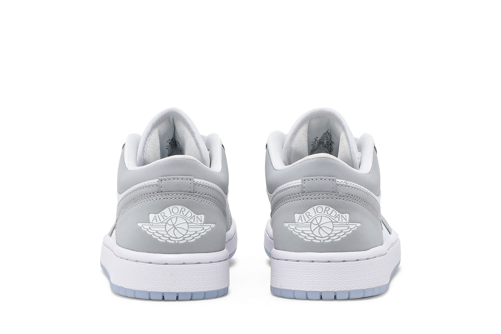 Кросівки жіночі Nike Wmns Air Jordan 1 Low 'White Wolf Grey' 2024 — фото 7