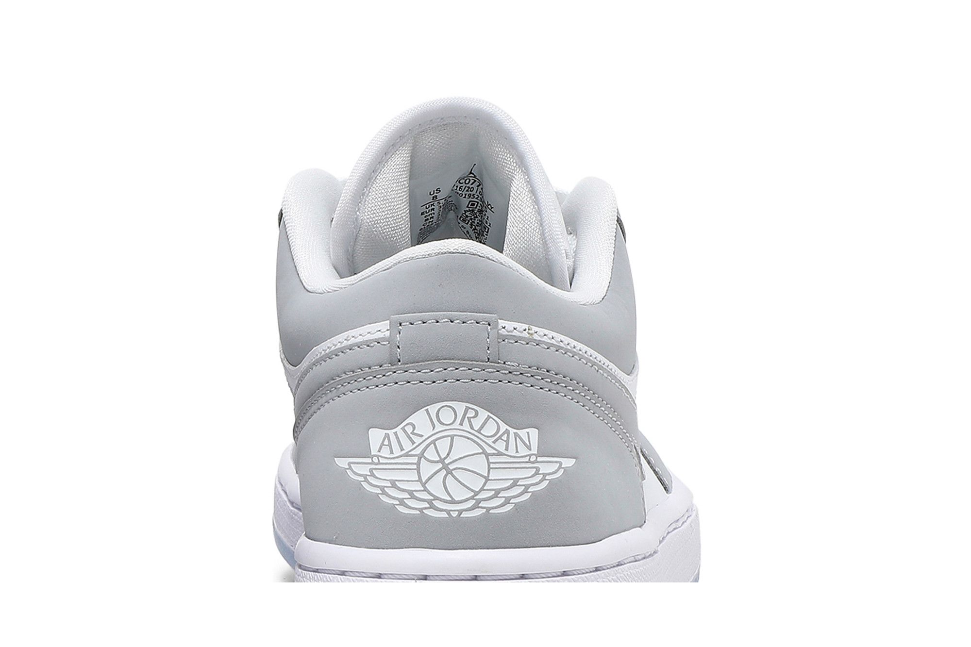 Кросівки жіночі Nike Wmns Air Jordan 1 Low 'White Wolf Grey' 2024 — фото 8