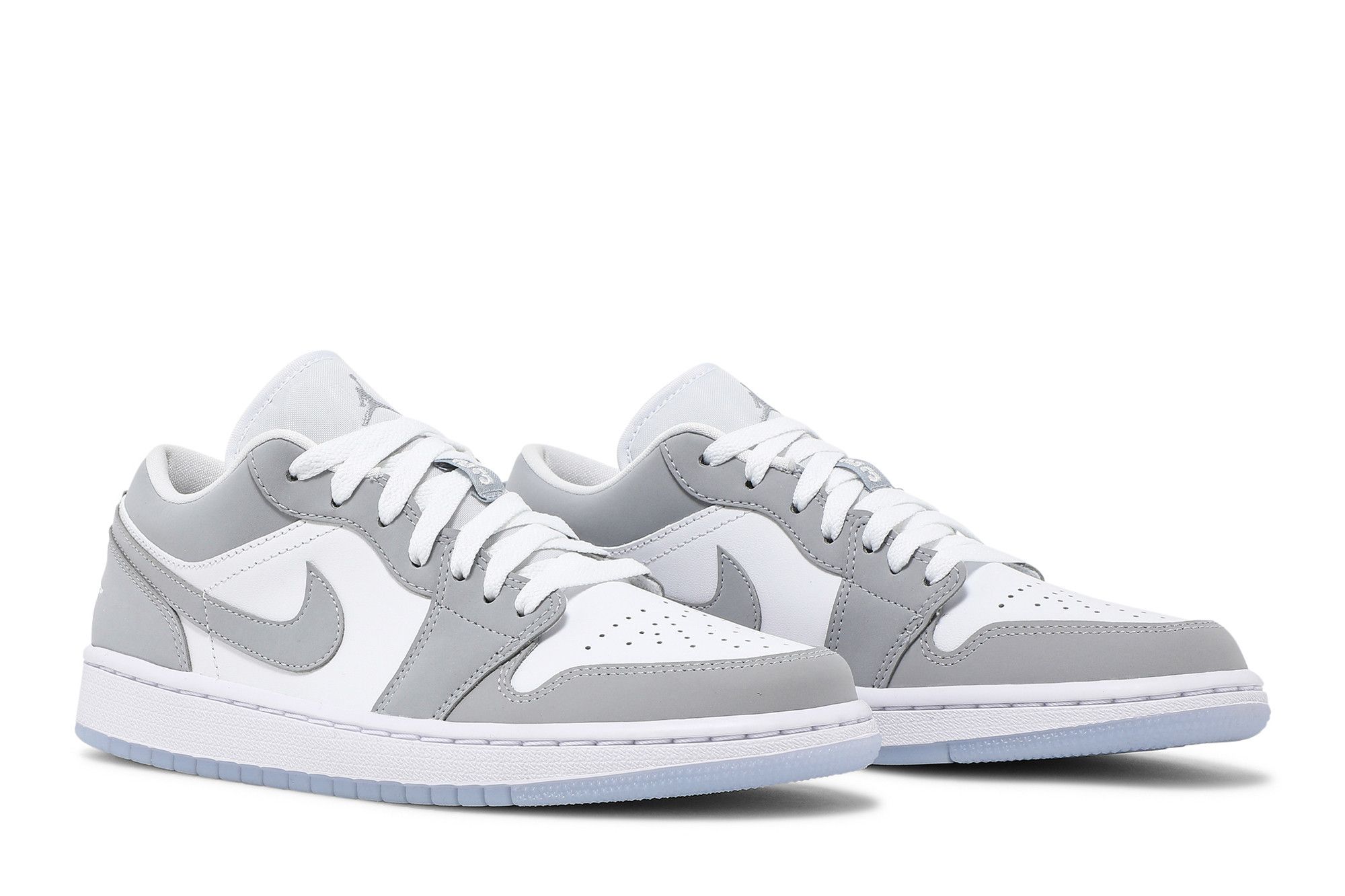 Кросівки жіночі Nike Wmns Air Jordan 1 Low 'White Wolf Grey' 2024 — фото 9