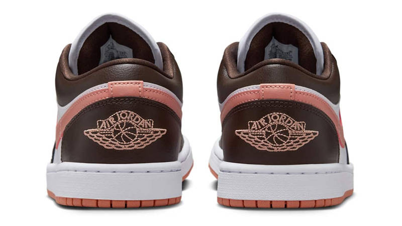 Кросівки жіночі Air Jordan 1 Low 'Brown/Pink' — фото 5