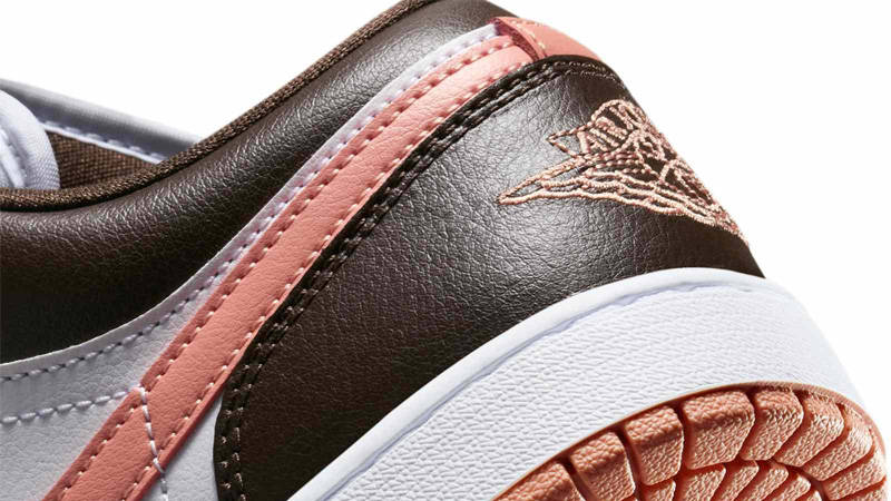 Кросівки жіночі Air Jordan 1 Low 'Brown/Pink' — фото 6