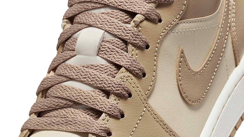 Кросівки жіночі Nike Wmns Air Jordan 1 Low 'Rattan' — фото 7