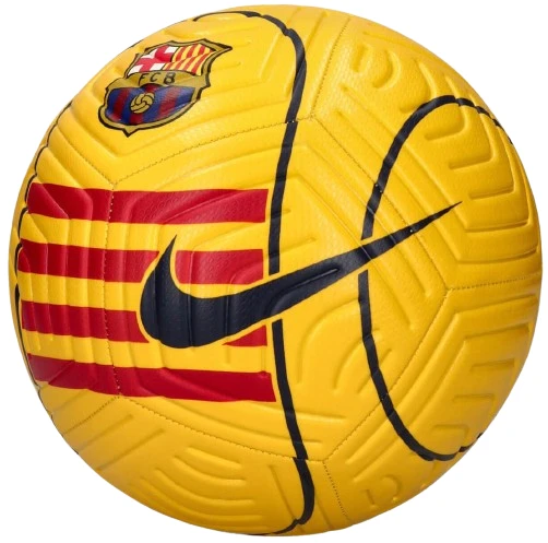 Футбольний м'яч Nike Fcb Strike Yellow (DC2419-728) — фото 1