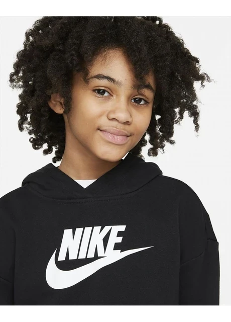 Светр дитячий Nike G Nsw Club Ft Crop Hoodie Hbr (DC7210-010) — фото 7