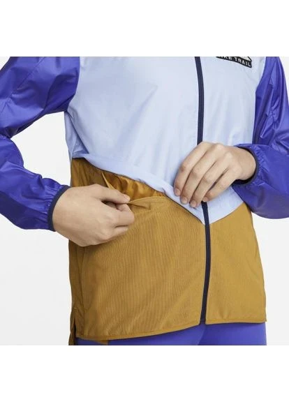 Куртка жіноча Nike Shield Trail Jacket White Purple (DC8041-468) — фото 5